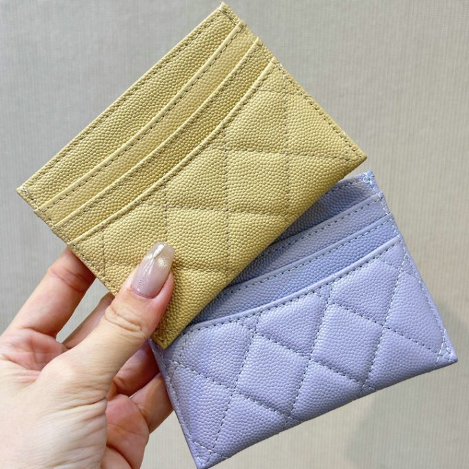 CHANEL シャネル 2025年 カードケース 名刺入れ キャビアスキン ゴールド金具 - 画像 (3)