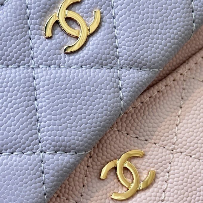 CHANEL シャネル 2025年 カードケース 名刺入れ キャビアスキン ゴールド金具 - 画像 (11)