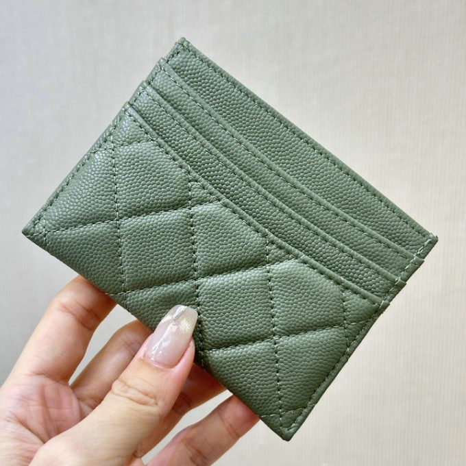 CHANEL シャネル 2025年 カードケース 名刺入れ キャビアスキン ゴールド金具 - 画像 (3)