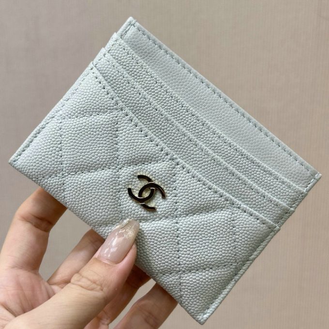 CHANEL シャネル 2025年 カードケース 名刺入れ キャビアスキン ゴールド金具 - 画像 (14)
