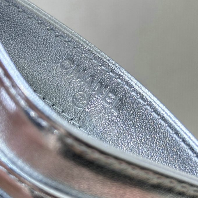CHANEL シャネル 2025年 カードケース 名刺入れ ラムスキン - 画像 (4)