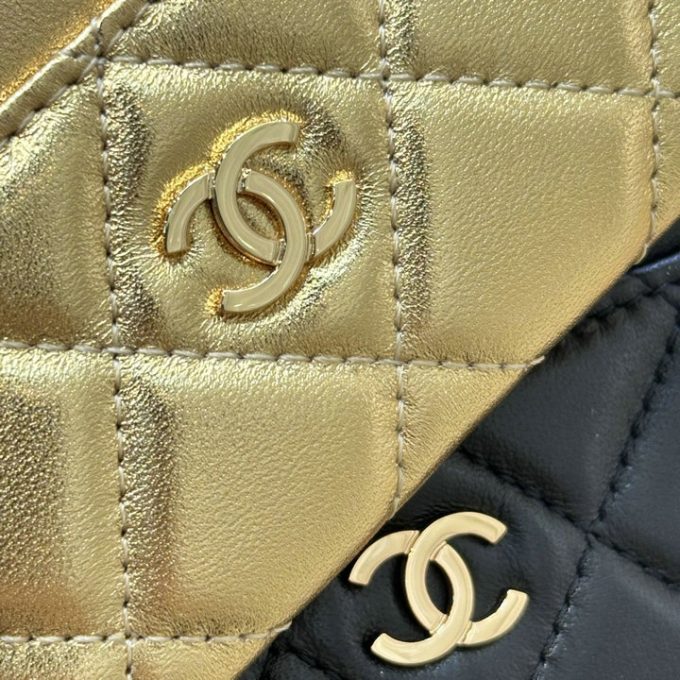 CHANEL シャネル 2025年 カードケース 名刺入れ ラムスキン - 画像 (7)