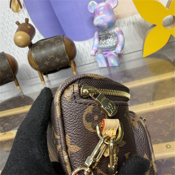 ルイヴィトン 2025年 LV TM ミニ バムバッグ M13449 LOUISVUITTON ショルダーバッグ モノグラムキャンパス - 画像 (6)