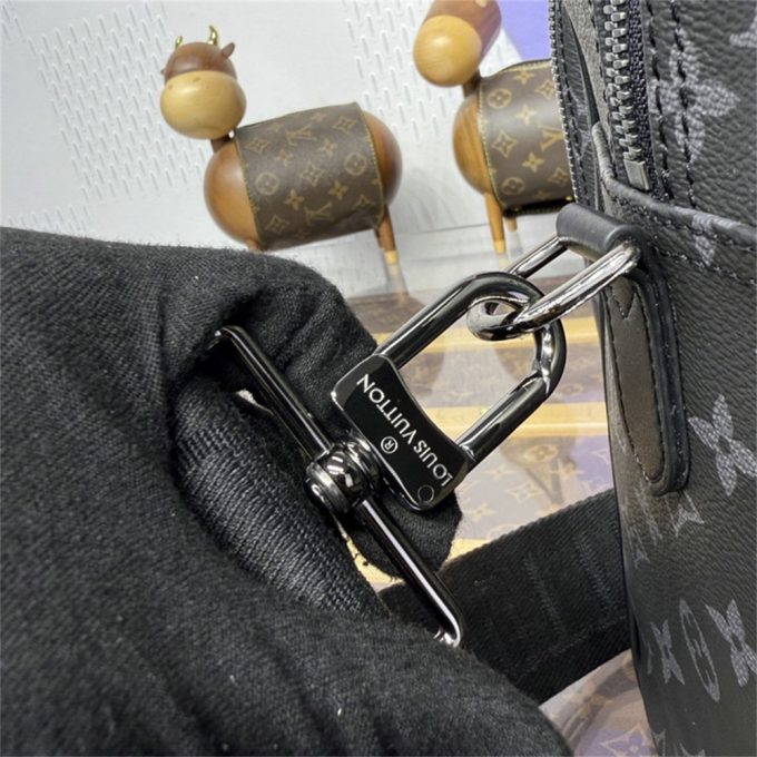 ルイヴィトン 2025年 ウィークエンダー バッグ M11512 LOUISVUITTON ブリーフケース トートバッグ ショルダーバッグ モノグラム エクリプス キャンバス - 画像 (8)