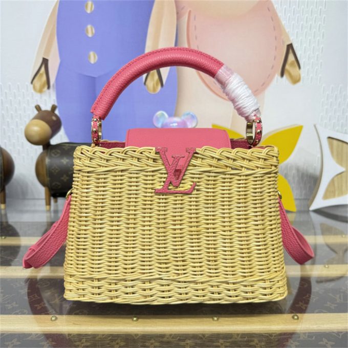 ルイヴィトン 2025年 カプシーヌ BB ハンドバッグ M26005 LOUISVUITTON ショルダーバッグ カウハイドレザー レディース - 画像 (2)