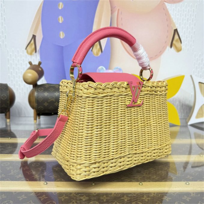 ルイヴィトン 2025年 カプシーヌ BB ハンドバッグ M26005 LOUISVUITTON ショルダーバッグ カウハイドレザー レディース - 画像 (3)