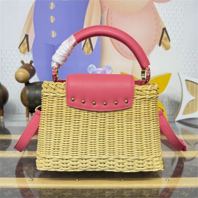 ルイヴィトン 2025年 カプシーヌ BB ハンドバッグ M26005 LOUISVUITTON ショルダーバッグ カウハイドレザー レディース - 画像 (4)