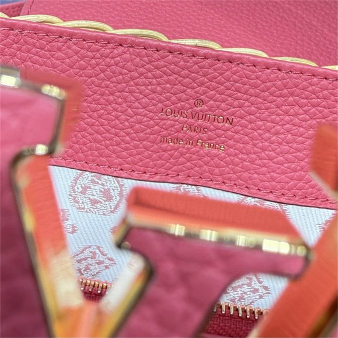 ルイヴィトン 2025年 カプシーヌ BB ハンドバッグ M26005 LOUISVUITTON ショルダーバッグ カウハイドレザー レディース - 画像 (8)