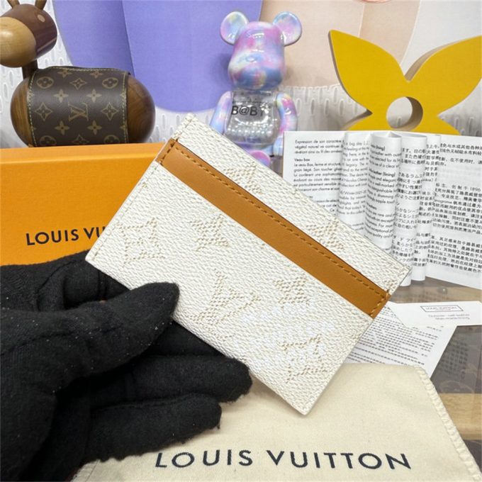 ルイヴィトン 2025年 カードケース M14766 LOUISVUITTON ポルト カルト ダブル モノグラム ヘリテージ キャンバス - 画像 (4)