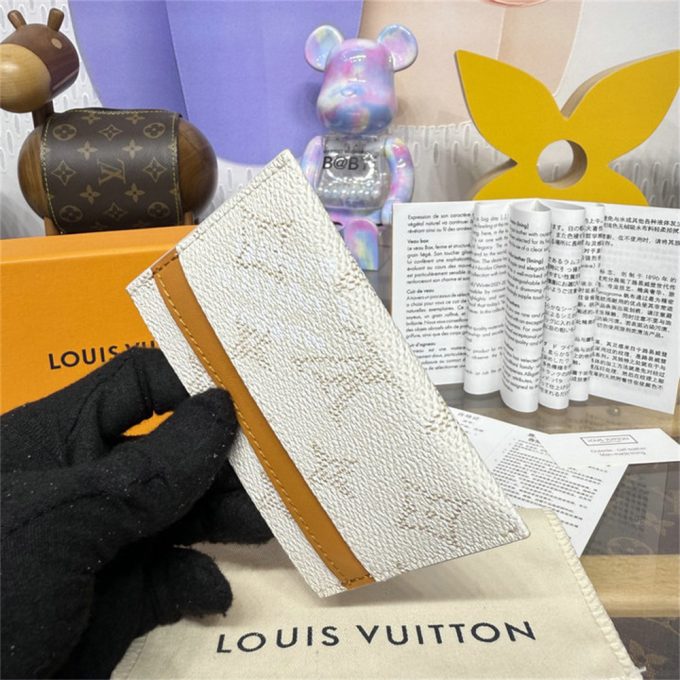 ルイヴィトン 2025年 カードケース M14766 LOUISVUITTON ポルト カルト ダブル モノグラム ヘリテージ キャンバス - 画像 (5)