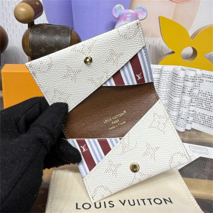 ルイヴィトン 2025年新作 カードケース M14817 LOUISVUITTON ポルト カルト スリム モノグラム ヘリテージ キャンバス - 画像 (7)