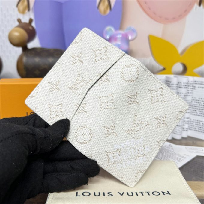 ルイヴィトン 2025年 カードケース M14689 LOUISVUITTON オーガナイザー ドゥ ポッシュ モノグラム ヘリテージ キャンバス - 画像 (6)
