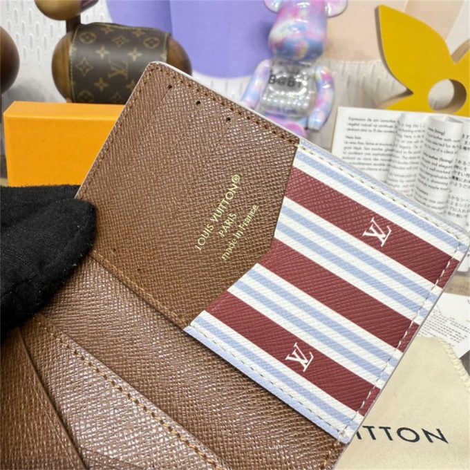 ルイヴィトン 2025年 カードケース M14689 LOUISVUITTON オーガナイザー ドゥ ポッシュ モノグラム ヘリテージ キャンバス - 画像 (8)