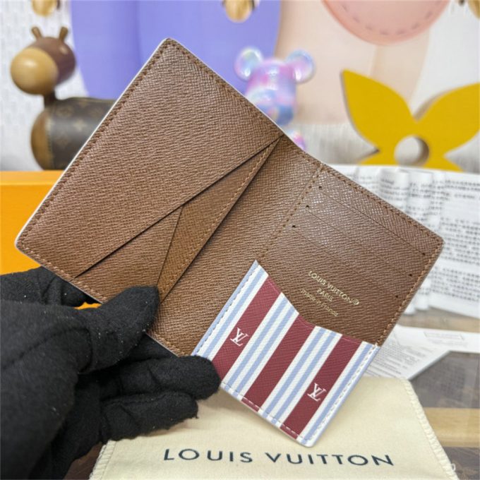 ルイヴィトン 2025年 カードケース M14689 LOUISVUITTON オーガナイザー ドゥ ポッシュ モノグラム ヘリテージ キャンバス - 画像 (7)