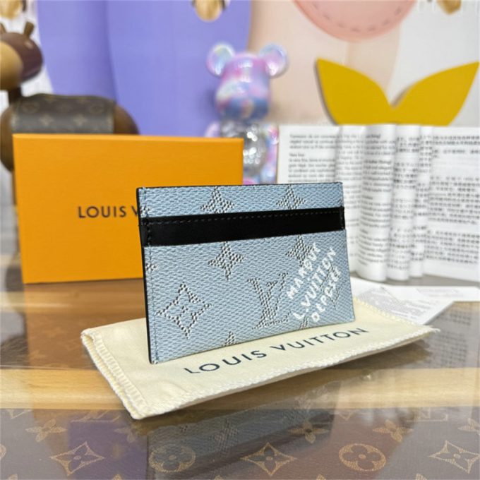 ルイヴィトン 2025年 カードケース M14766 LOUISVUITTON ポルト カルト ダブル モノグラム ヘリテージ キャンバス - 画像 (2)