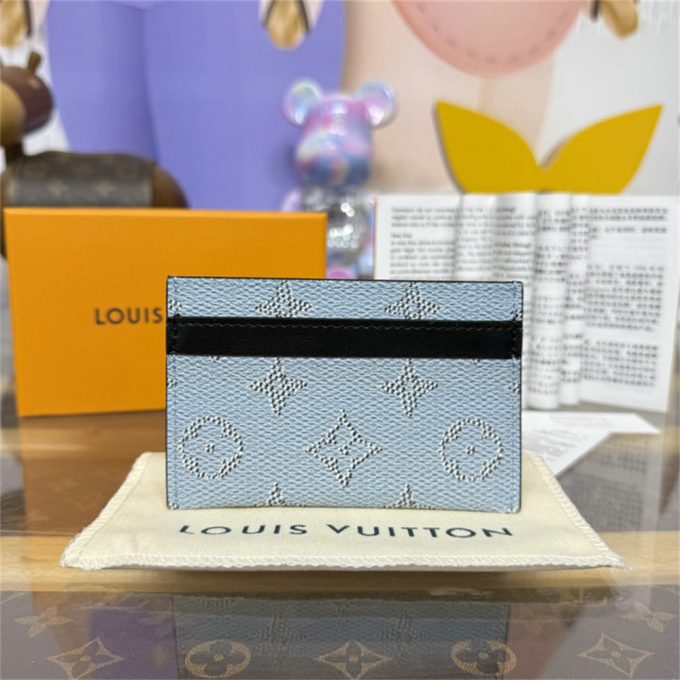 ルイヴィトン 2025年 カードケース M14766 LOUISVUITTON ポルト カルト ダブル モノグラム ヘリテージ キャンバス - 画像 (3)