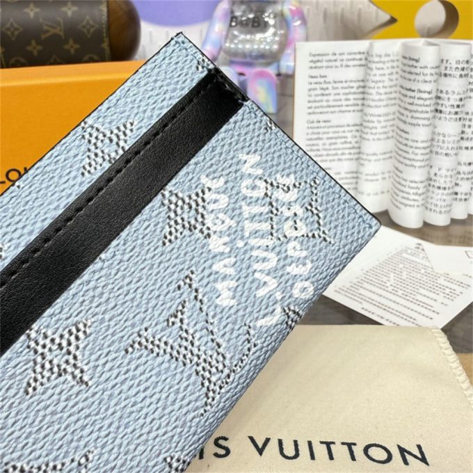ルイヴィトン 2025年 カードケース M14766 LOUISVUITTON ポルト カルト ダブル モノグラム ヘリテージ キャンバス - 画像 (8)