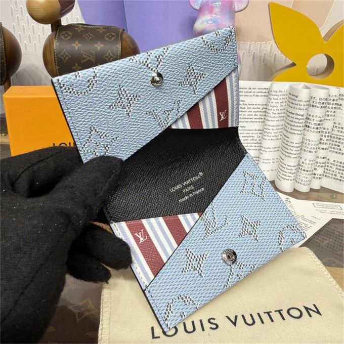 ルイヴィトン 2025年 カードケース M14817 LOUISVUITTON ポルト カルト スリム モノグラム ヘリテージ キャンバス - 画像 (7)