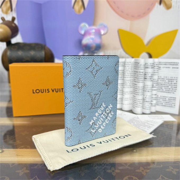 ルイヴィトン 2025年 カードケース M14689 LOUISVUITTON オーガナイザー ドゥ ポッシュ モノグラム ヘリテージ キャンバス - 画像 (2)