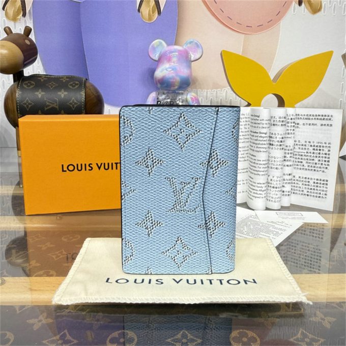 ルイヴィトン 2025年 カードケース M14689 LOUISVUITTON オーガナイザー ドゥ ポッシュ モノグラム ヘリテージ キャンバス - 画像 (3)