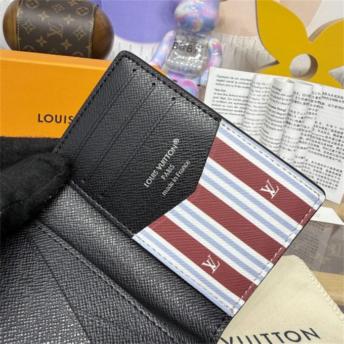 ルイヴィトン 2025年 カードケース M14689 LOUISVUITTON オーガナイザー ドゥ ポッシュ モノグラム ヘリテージ キャンバス - 画像 (9)