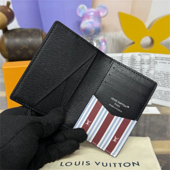 ルイヴィトン 2025年 カードケース M14689 LOUISVUITTON オーガナイザー ドゥ ポッシュ モノグラム ヘリテージ キャンバス - 画像 (8)