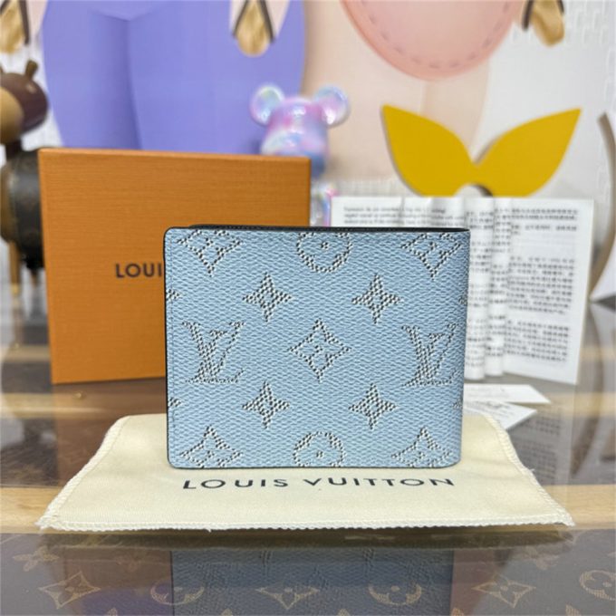 ルイヴィトン 2025年 ポルトフォイユ ミュルティプル M14691 LOUISVUITTON 二つ折り短財布 ショートウォレット モノグラム ヘリテージ キャンバス - 画像 (3)