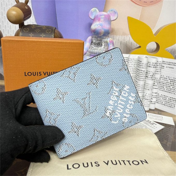 ルイヴィトン 2025年 ポルトフォイユ ミュルティプル M14691 LOUISVUITTON 二つ折り短財布 ショートウォレット モノグラム ヘリテージ キャンバス - 画像 (4)