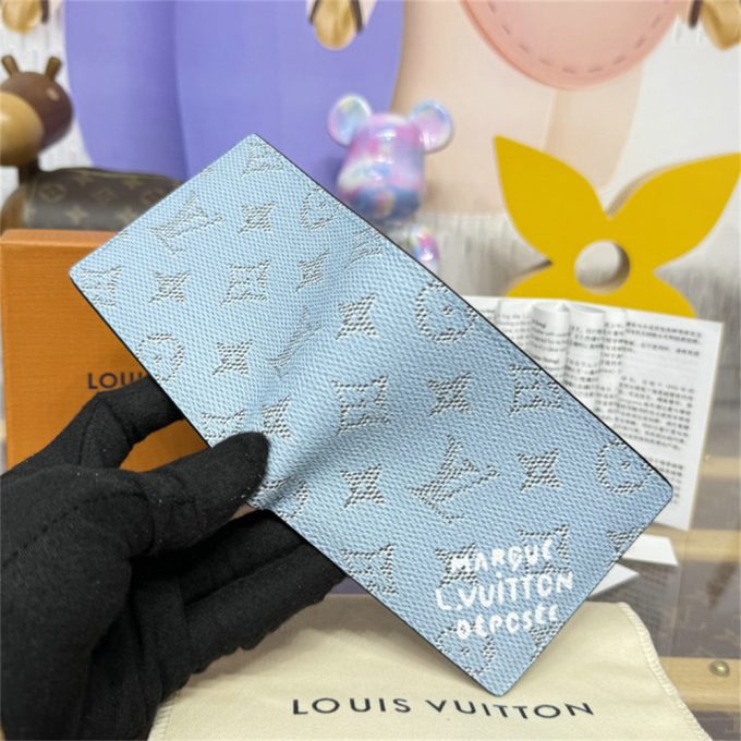 ルイヴィトン 2025年 ポルトフォイユ ミュルティプル M14691 LOUISVUITTON 二つ折り短財布 ショートウォレット モノグラム ヘリテージ キャンバス - 画像 (5)