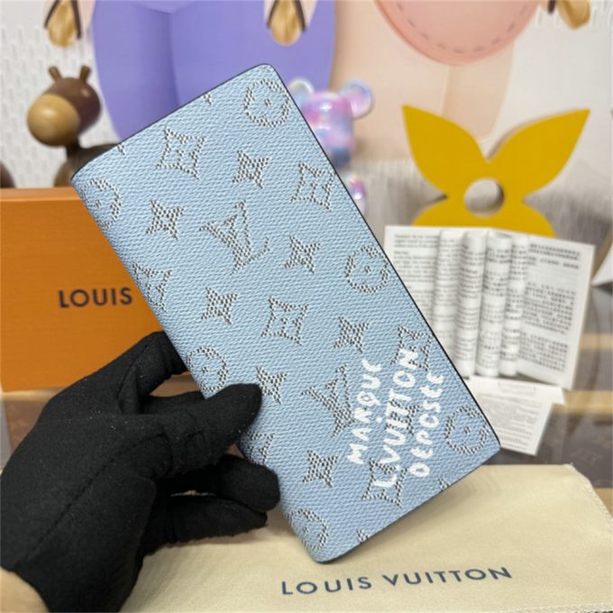 ルイヴィトン 2025年 ポルトフォイユ ブラザ  M15156 LOUISVUITTON 二つ折り長財布 ロングウォレット モノグラム ヘリテージ キャンバス - 画像 (5)