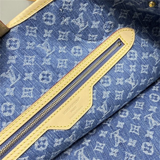 ルイヴィトン 2025年 ネヴァーフル MM M13192 LOUISVUITTON トートバッグ ハンドバッグ デニムブルー レディース - 画像 (8)