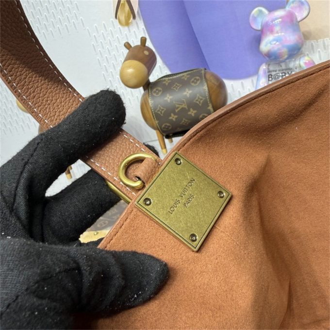 ルイヴィトン 2025年 ロウキー オール イン BB バゲットバッグ M14416 LOUISVUITTON ショルダーバッグ カーフレザー レディース - 画像 (7)