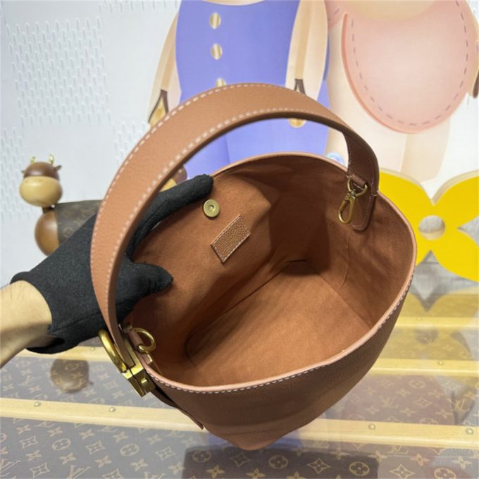 ルイヴィトン 2025年 ロウキー オール イン BB バゲットバッグ M14416 LOUISVUITTON ショルダーバッグ カーフレザー レディース - 画像 (5)