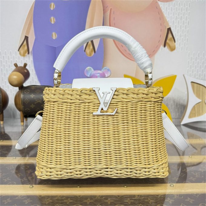 ルイヴィトン 2025年 カプシーヌ BB ハンドバッグ M26004 LOUISVUITTON ショルダーバッグ カウハイドレザー レディース