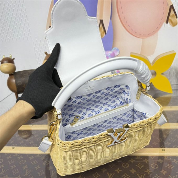 ルイヴィトン 2025年 カプシーヌ BB ハンドバッグ M26004 LOUISVUITTON ショルダーバッグ カウハイドレザー レディース - 画像 (5)