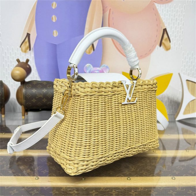 ルイヴィトン 2025年 カプシーヌ BB ハンドバッグ M26004 LOUISVUITTON ショルダーバッグ カウハイドレザー レディース - 画像 (2)