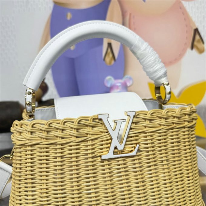 ルイヴィトン 2025年 カプシーヌ BB ハンドバッグ M26004 LOUISVUITTON ショルダーバッグ カウハイドレザー レディース - 画像 (10)