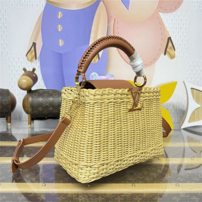 ルイヴィトン 2025年 カプシーヌ BB ハンドバッグ M26025 LOUISVUITTON ショルダーバッグ カウハイドレザー レディース - 画像 (2)