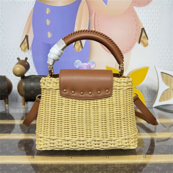 ルイヴィトン 2025年 カプシーヌ BB ハンドバッグ M26025 LOUISVUITTON ショルダーバッグ カウハイドレザー レディース - 画像 (3)