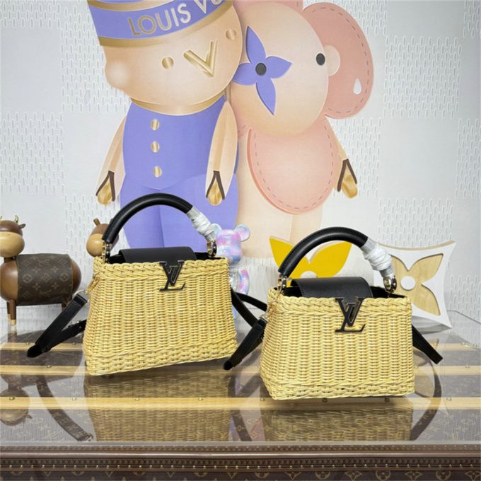 ルイヴィトン 2025年 カプシーヌ BB ハンドバッグ M26003 LOUISVUITTON ショルダーバッグ カウハイドレザー レディース