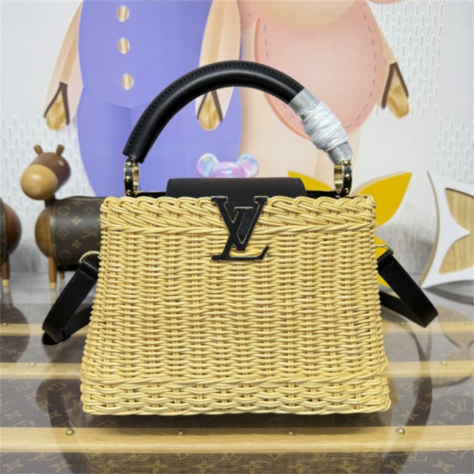 ルイヴィトン 2025年 カプシーヌ BB ハンドバッグ M26003 LOUISVUITTON ショルダーバッグ カウハイドレザー レディース - 画像 (2)
