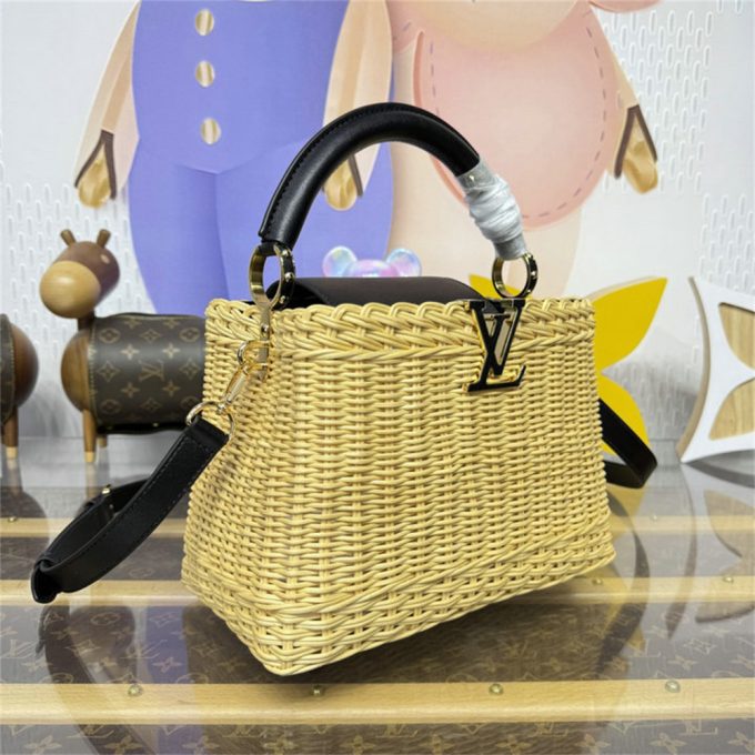 ルイヴィトン 2025年 カプシーヌ BB ハンドバッグ M26003 LOUISVUITTON ショルダーバッグ カウハイドレザー レディース - 画像 (3)