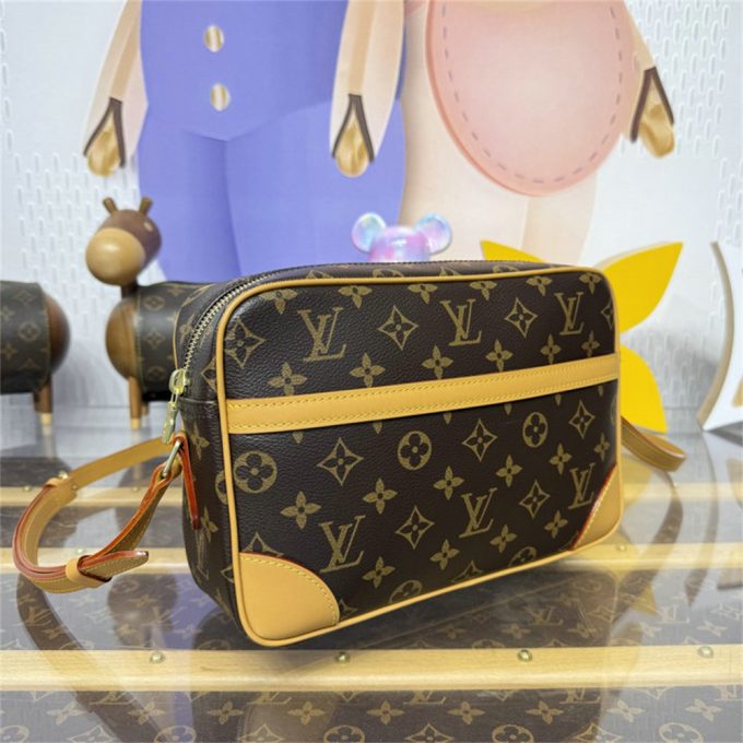 ルイヴィトン 2025年 カメラバッグ M51274 LOUISVUITTON スクエアバッグ ショルダーバッグ モノグラムキャンパス - 画像 (2)
