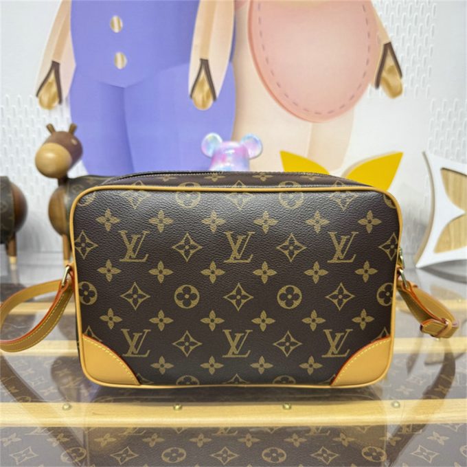 ルイヴィトン 2025年 カメラバッグ M51274 LOUISVUITTON スクエアバッグ ショルダーバッグ モノグラムキャンパス - 画像 (3)