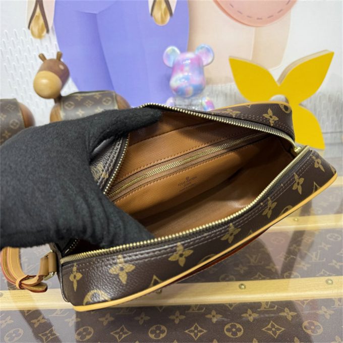 ルイヴィトン 2025年 カメラバッグ M51274 LOUISVUITTON スクエアバッグ ショルダーバッグ モノグラムキャンパス - 画像 (5)