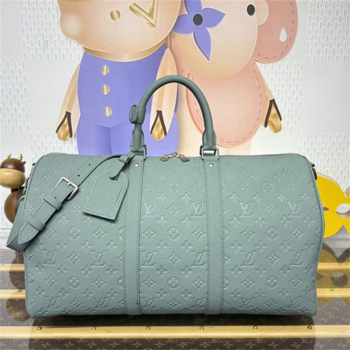 ルイヴィトン 2025年 キーポル バンドリエール 50 M13976 LOUISVUITTON トラベルバッグ ダッフルバッグ 旅行かばん ボストンバッグ モノグラム カウハイドレザー