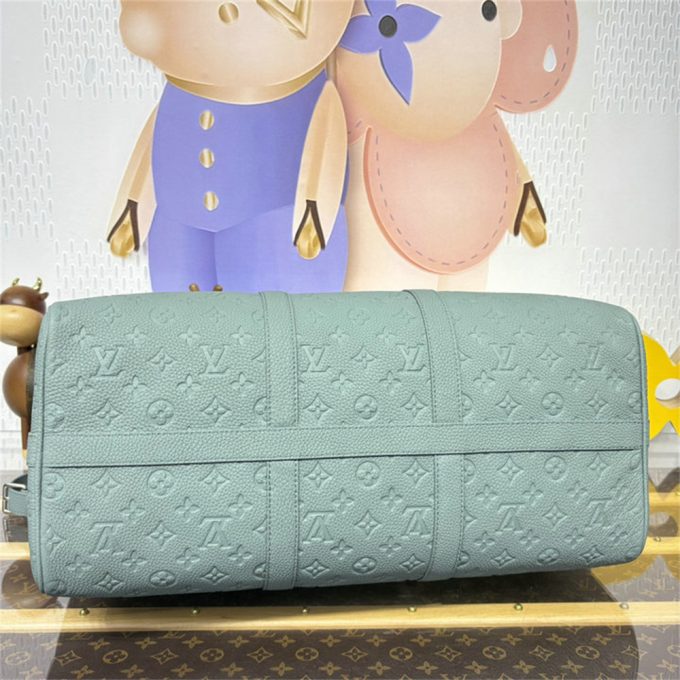 ルイヴィトン 2025年 キーポル バンドリエール 50 M13976 LOUISVUITTON トラベルバッグ ダッフルバッグ 旅行かばん ボストンバッグ モノグラム カウハイドレザー - 画像 (4)