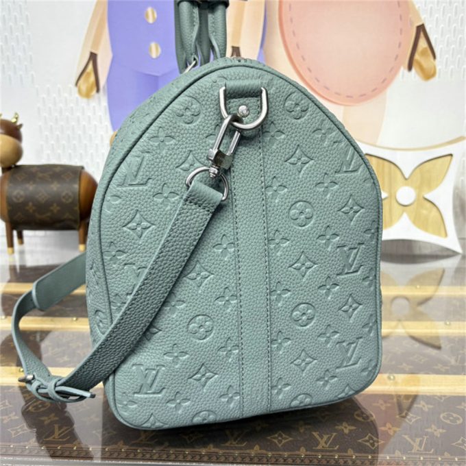 ルイヴィトン 2025年 キーポル バンドリエール 50 M13976 LOUISVUITTON トラベルバッグ ダッフルバッグ 旅行かばん ボストンバッグ モノグラム カウハイドレザー - 画像 (7)