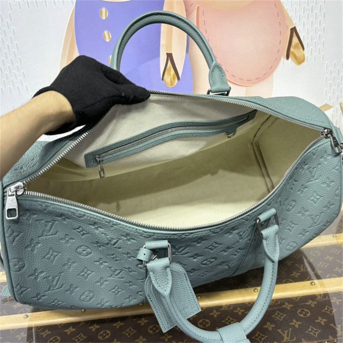 ルイヴィトン 2025年 キーポル バンドリエール 50 M13976 LOUISVUITTON トラベルバッグ ダッフルバッグ 旅行かばん ボストンバッグ モノグラム カウハイドレザー - 画像 (5)