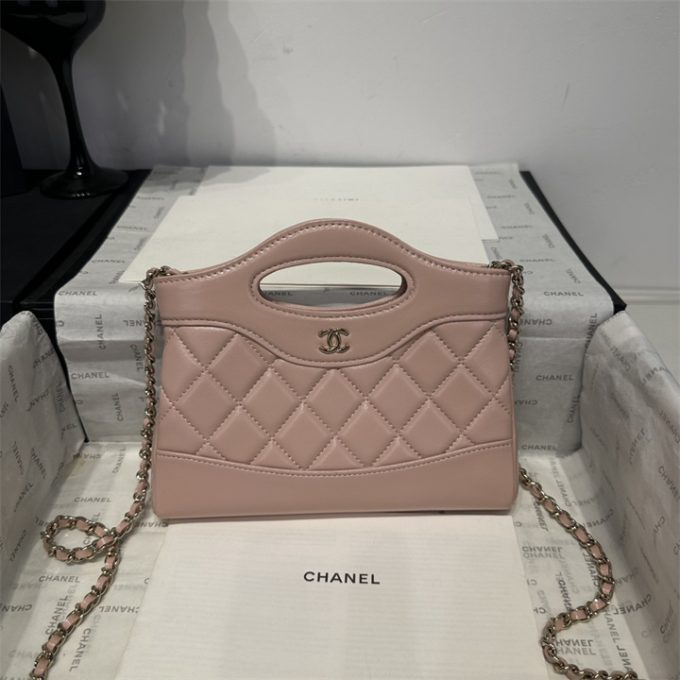 シャネル 2025年 31 スモール ショッピンバッグ CHANEL トートバッグ ハンドバッグ ショルダーバッグ - 画像 (3)